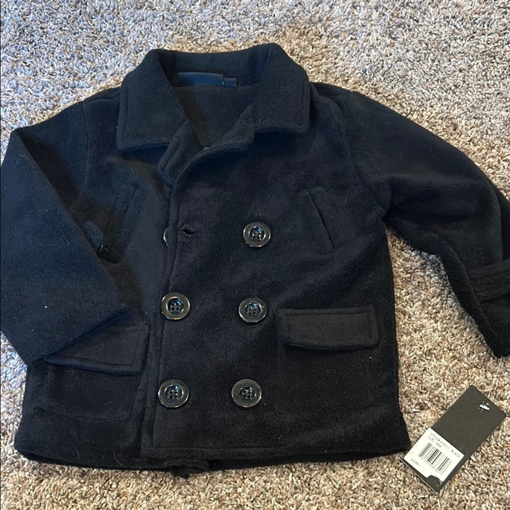 Only Kids Boys Toddler Black Jacket 18mo